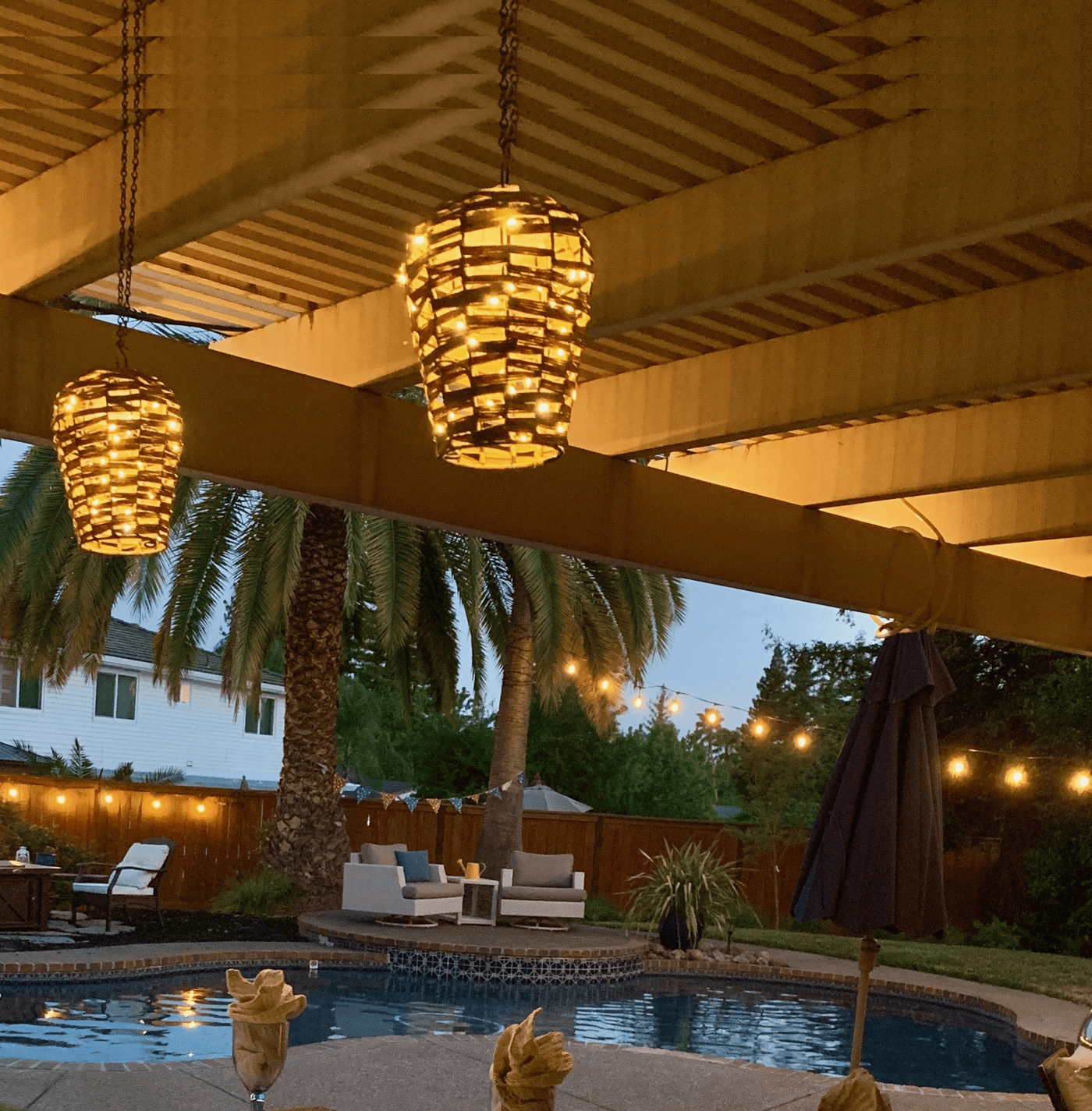 Lighting & Lanterns - Outdoor Space Designs
