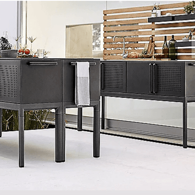 Cane-line Drop Kitchen Module Cabinet - Outdoor Space Designs