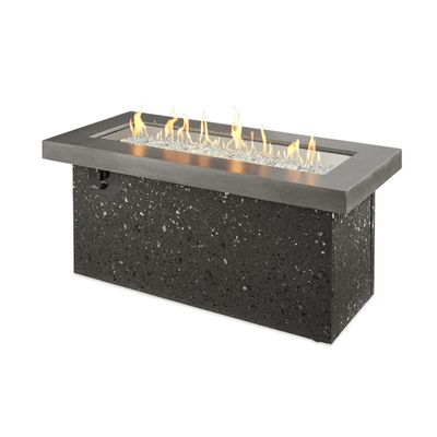 Concrete Key Largo Fire Table - Outdoor Space Designs