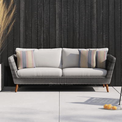 Ferdinand 83'' Wicker Sofa - Outdoor Space Designs