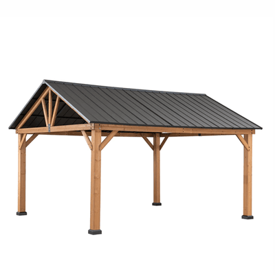 Gable Roof Hardtop Gazebo - Outdoor Space Designs