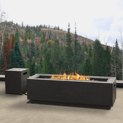 Lanesboro Steel Gas Fire Pit - Outdoor Space Designs