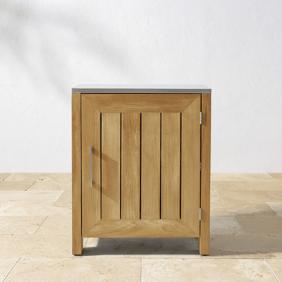 Larnaca Outdoor Teak Cabinet - Outdoor Space Designs