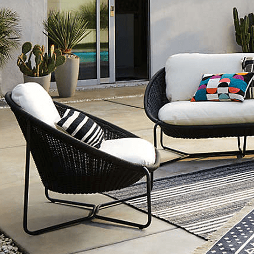 Morocco Graphite Chair Outdoor Space Designs