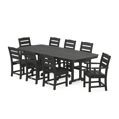 Polywood Lakeside 9pc Dining Set - Outdoor Space Designs