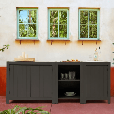 Portside Aluminum Outdoor Kitchen - Outdoor Space Designs