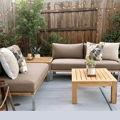 Teak Coffee Table - Outdoor Space Designs
