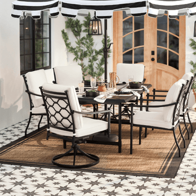 Wakefield 7pc Dining Set - Outdoor Space Designs