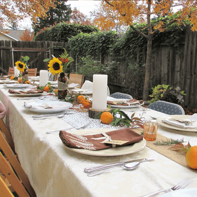 Host a Memorable Outdoor Thanksgiving