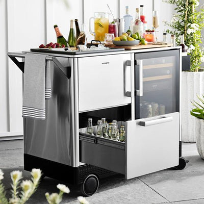 Outdoor Mobile Bar Cart - Outdoor Space Designs