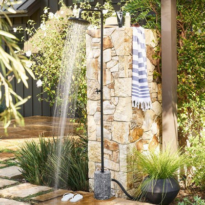 Outdoor Shower - Outdoor Space Designs