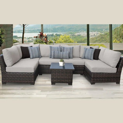 River Brook Sectional - Outdoor Space Designs