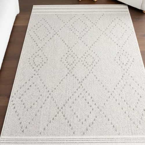 Trellis Textured Outdoor Rug – Outdoor Space Designs