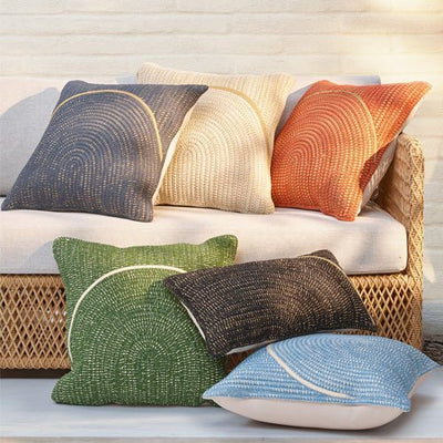 Woven Arch Pillow - Outdoor Space Designs