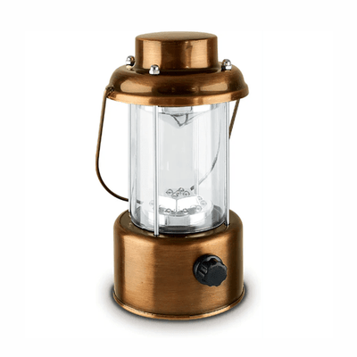 15 LED Copper Lantern - Outdoor Space Designs