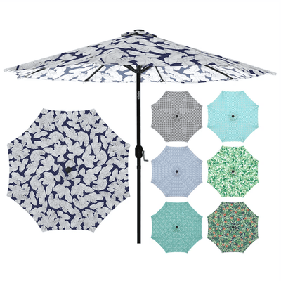 9Ft Umbrella Replacement Canopy -Various Prints – Outdoor Space Designs