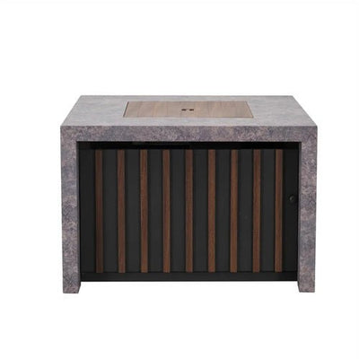 Ambercove Square Fire Table - Outdoor Space Designs