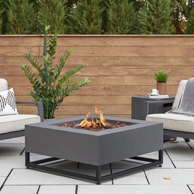 Blake Square Fire Table - Outdoor Space Designs
