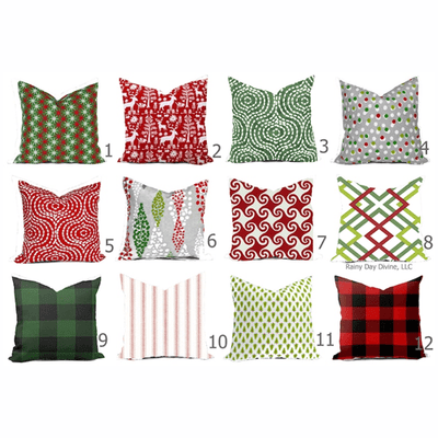 Christmas Outdoor Pillow Covers - Pillow