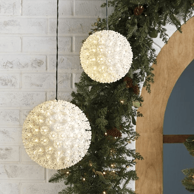 LED Sparkle Sphere - Outdoor Space Designs