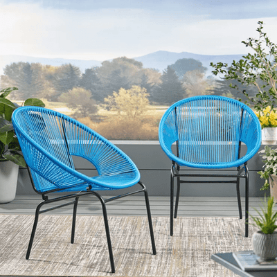 Modern Patio Chair (Set of 2) - Outdoor Space Designs