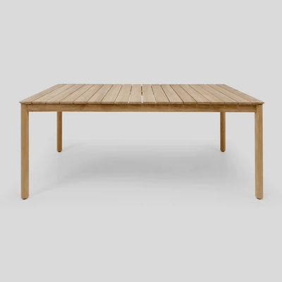 Modern Teak Dining Table - Outdoor Space Designs