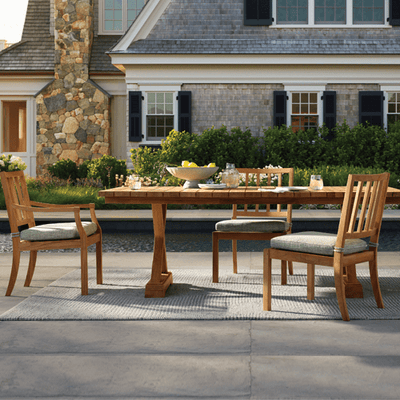 Montego Outdoor Teak Dining Table - Outdoor Space Designs