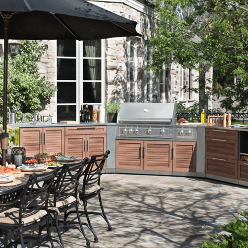 NewAge Outdoor Kitchen Grove Outdoor Space Designs