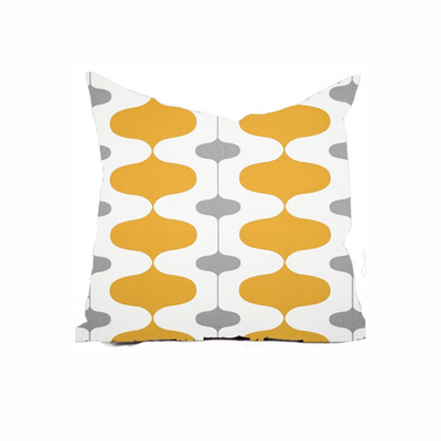 Outdoor Pillow Covers -Yellow - Outdoor Space Designs