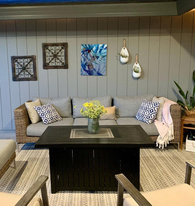 Outer Wicker 5pc - Outdoor Space Designs