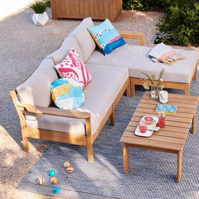Playa Sectional Sofa - Outdoor Space Designs
