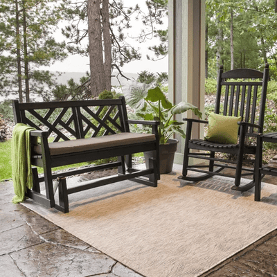 Polywood Glider - Outdoor Space Designs