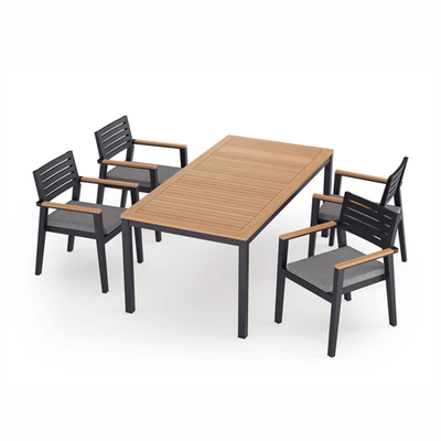 Rhodes 5pc Dining Set - Outdoor Space Designs