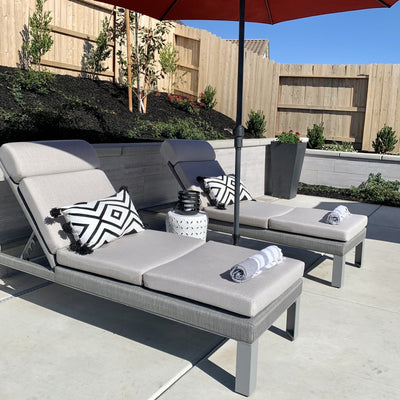 Sling Chaise Loungers - Outdoor Space Designs