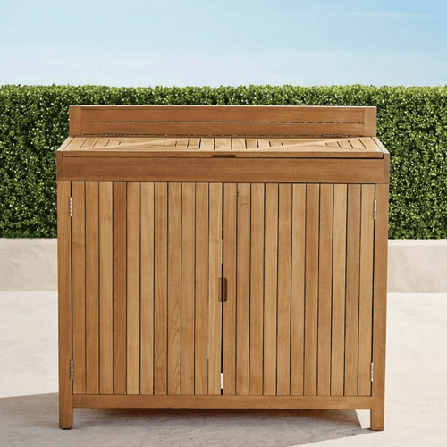 Teak Storage Cabinet – Outdoor Space Designs