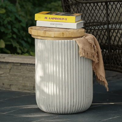 Tommen Outdoor Side Table - Outdoor Space Designs
