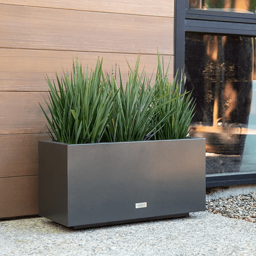 long box planters outdoor Veradek Long Planter Box Collection – Outdoor Space Designs