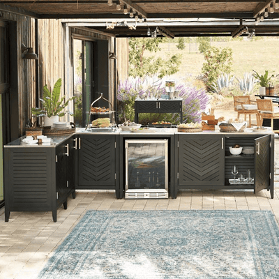 Westport Aluminum Outdoor Kitchen - Outdoor Space Designs
