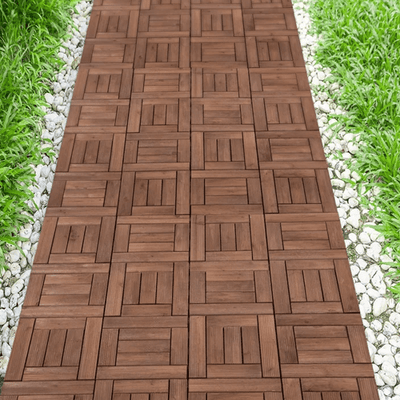 Wood Deck Tiles - Outdoor Space Designs